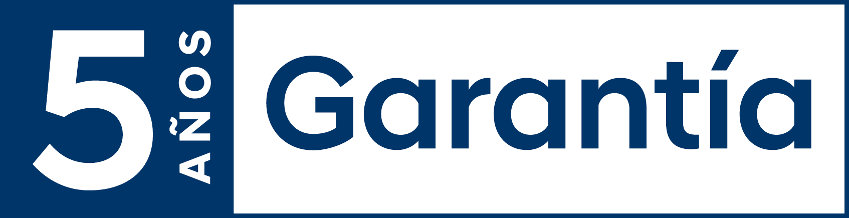 5 años de Garantia